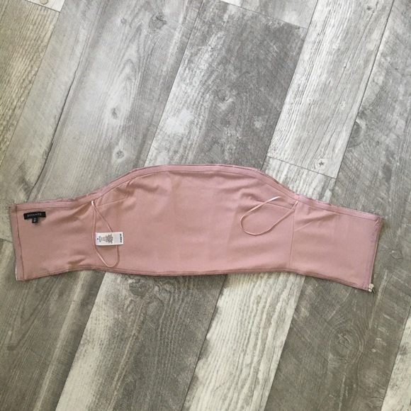 Satin Bustier Top - Picture 6 of 9